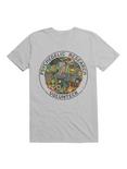 Psychedelic Research Volunteer T-Shirt By Steven Rhodes, ICE GREY, hi-res
