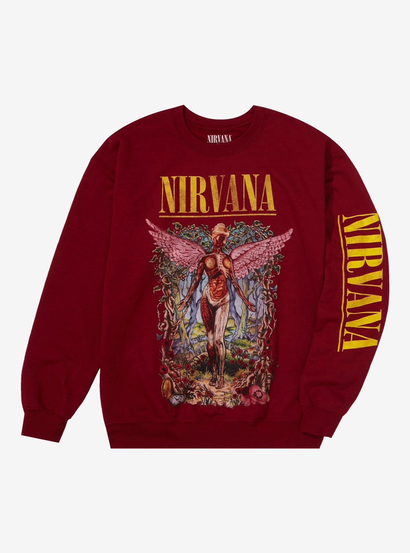 Nirvana In Utero Forest Sweatshirt