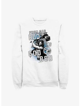 Plus Size Marvel Thor: Love and Thunder From Dad Bod To God Bod Sweatshirt, , hi-res