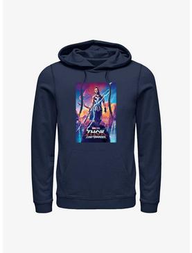 Plus Size Marvel Thor: Love and Thunder Valkyrie Movie Poster Hoodie, , hi-res