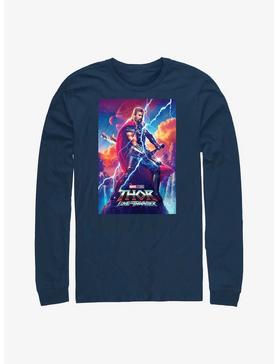 Marvel Thor: Love and Thunder Asgardian Movie Poster Long-Sleeve T-Shirt, , hi-res
