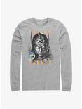Marvel Thor: Love and Thunder Eat My Hammer Dr. Jane Foster Portrait Long-Sleeve T-Shirt, ATH HTR, hi-res