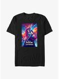 Marvel Thor: Love and Thunder Asgardian Movie Poster T-Shirt, BLACK, hi-res