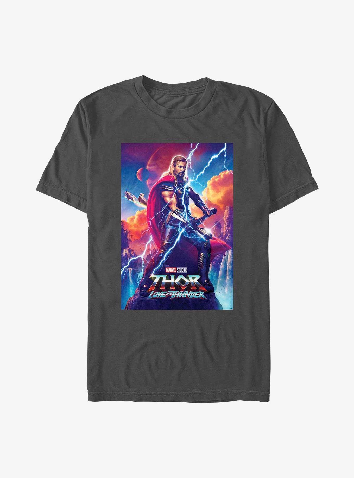 Marvel Thor: Love and Thunder Asgardian Movie Poster T-Shirt, , hi-res