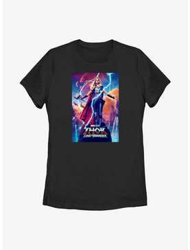 Marvel Thor: Love and Thunder Mighty Thor Movie Poster Womens T-Shirt, , hi-res