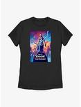 Marvel Thor: Love and Thunder Valkyrie Movie Poster Womens T-Shirt, BLACK, hi-res