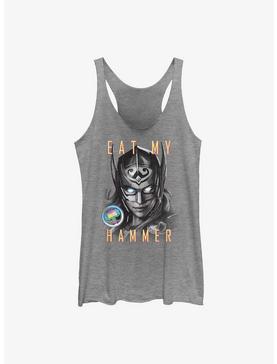 Plus Size Marvel Thor: Love and Thunder Eat My Hammer Dr. Jane Foster Portrait Womens Tank Top, , hi-res