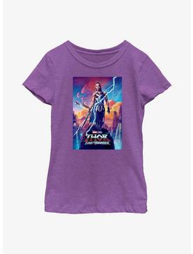Plus Size Marvel Thor: Love and Thunder Valkyrie Movie Poster Youth Girls T-Shirt, , hi-res