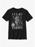 Marvel Thor: Love and Thunder Eat My Hammer Dr. Jane Foster Portrait Youth T-Shirt, BLACK, hi-res