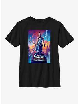 Marvel Thor: Love and Thunder Valkyrie Movie Poster Youth T-Shirt, , hi-res