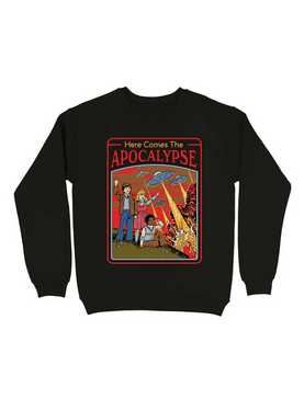 Here Comes The Apocalypse Sweatshirt By Steven Rhodes, , hi-res