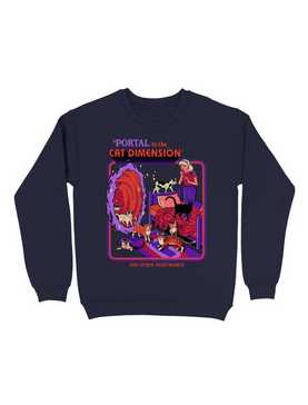 The Cat Dimension Sweatshirt By Steven Rhodes, , hi-res