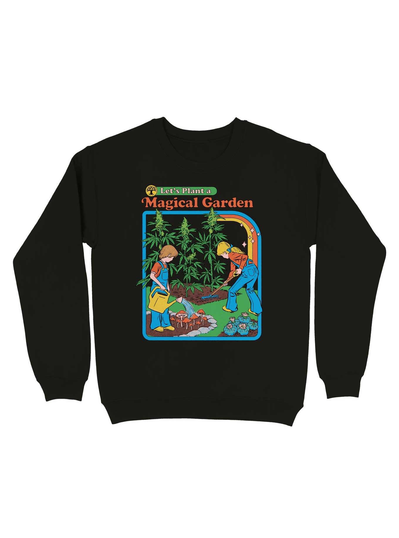 Magical Garden Sweatshirt By Steven Rhodes