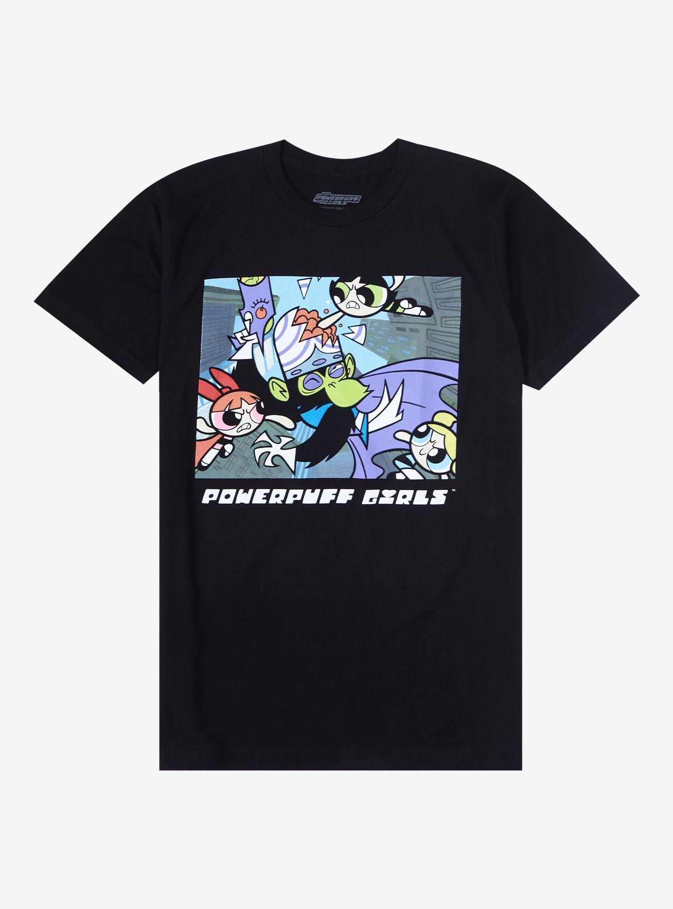 The Powerpuff Girls Mojo Jojo Panel T-Shirt, BLACK, hi-res