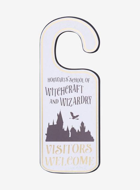 Harry Potter Visitors Welcome Door Hanger | Hot Topic