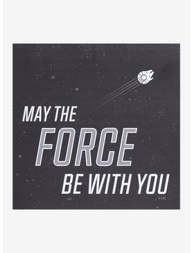 Star Wars May The Force Be With You Wood Wall Art, , hi-res