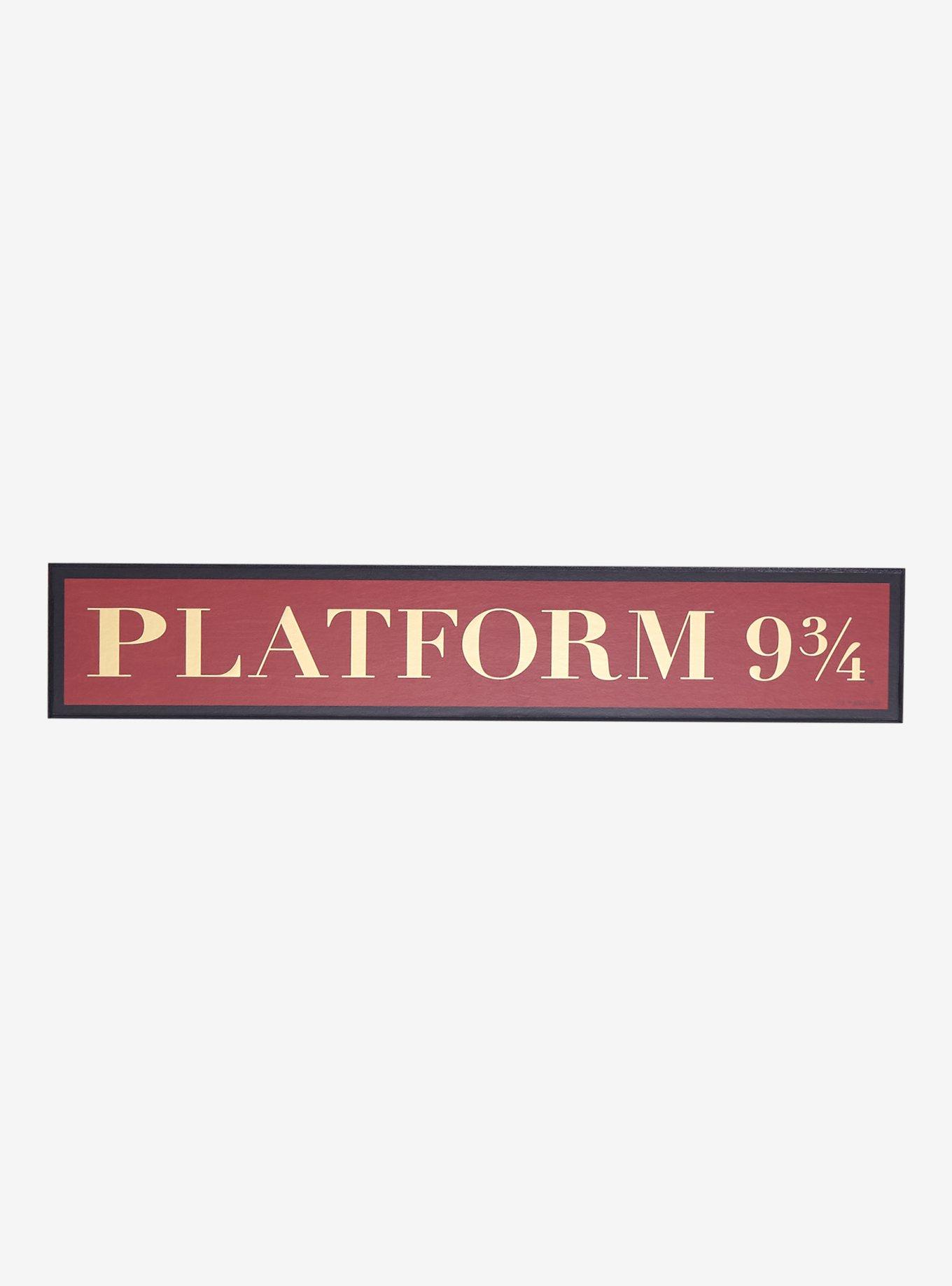 Harry Potter Platform 9 3/4 Wood Wall Art, , hi-res