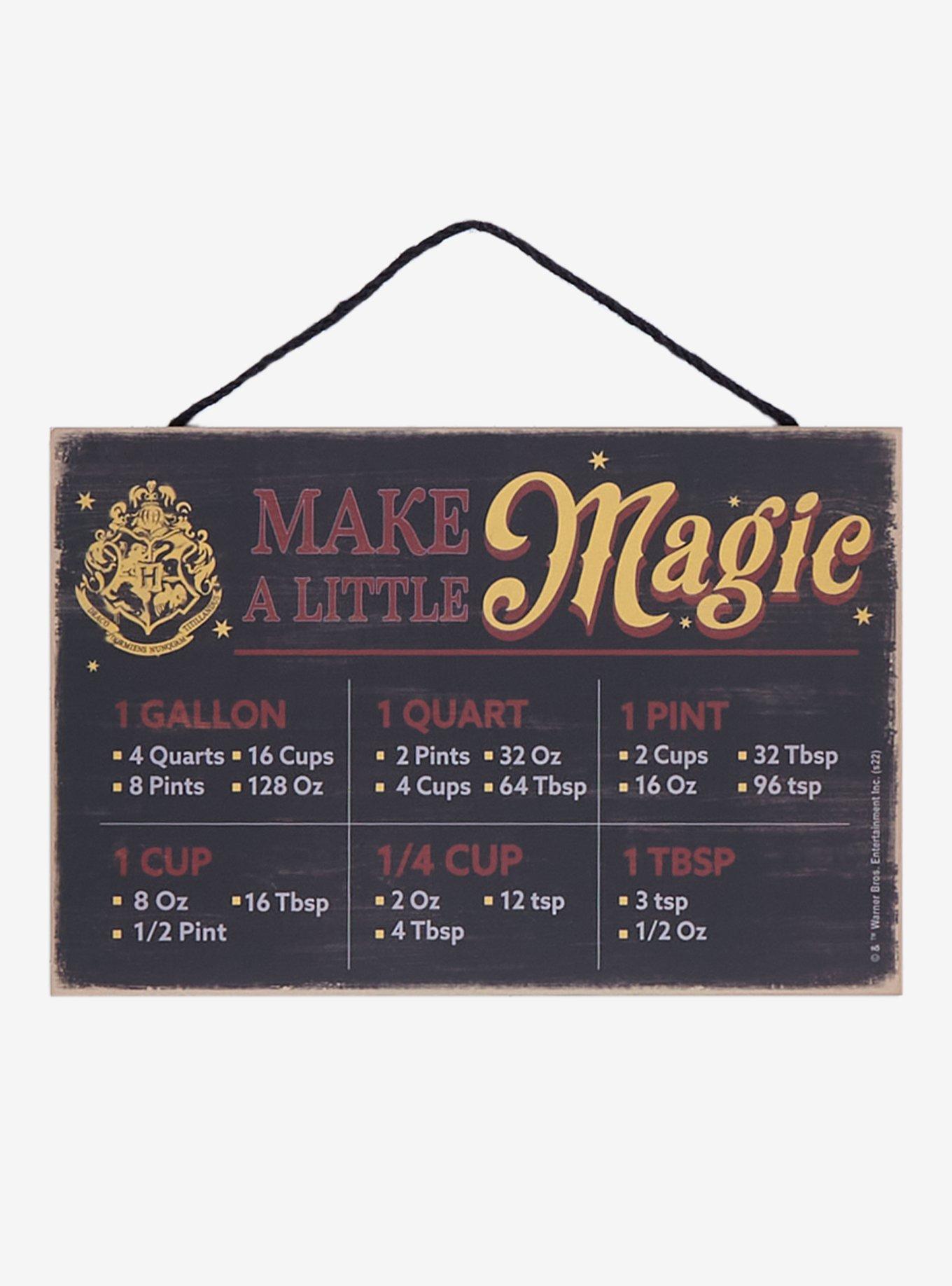 Harry Potter Magic Measuring Units Wall Art, , hi-res