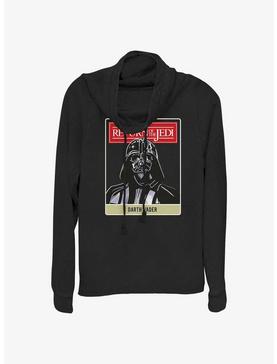 Star Wars Return of the Jedi 40th Anniversary Darth Vader Poster Cowl Neck Long-Sleeve Top, , hi-res