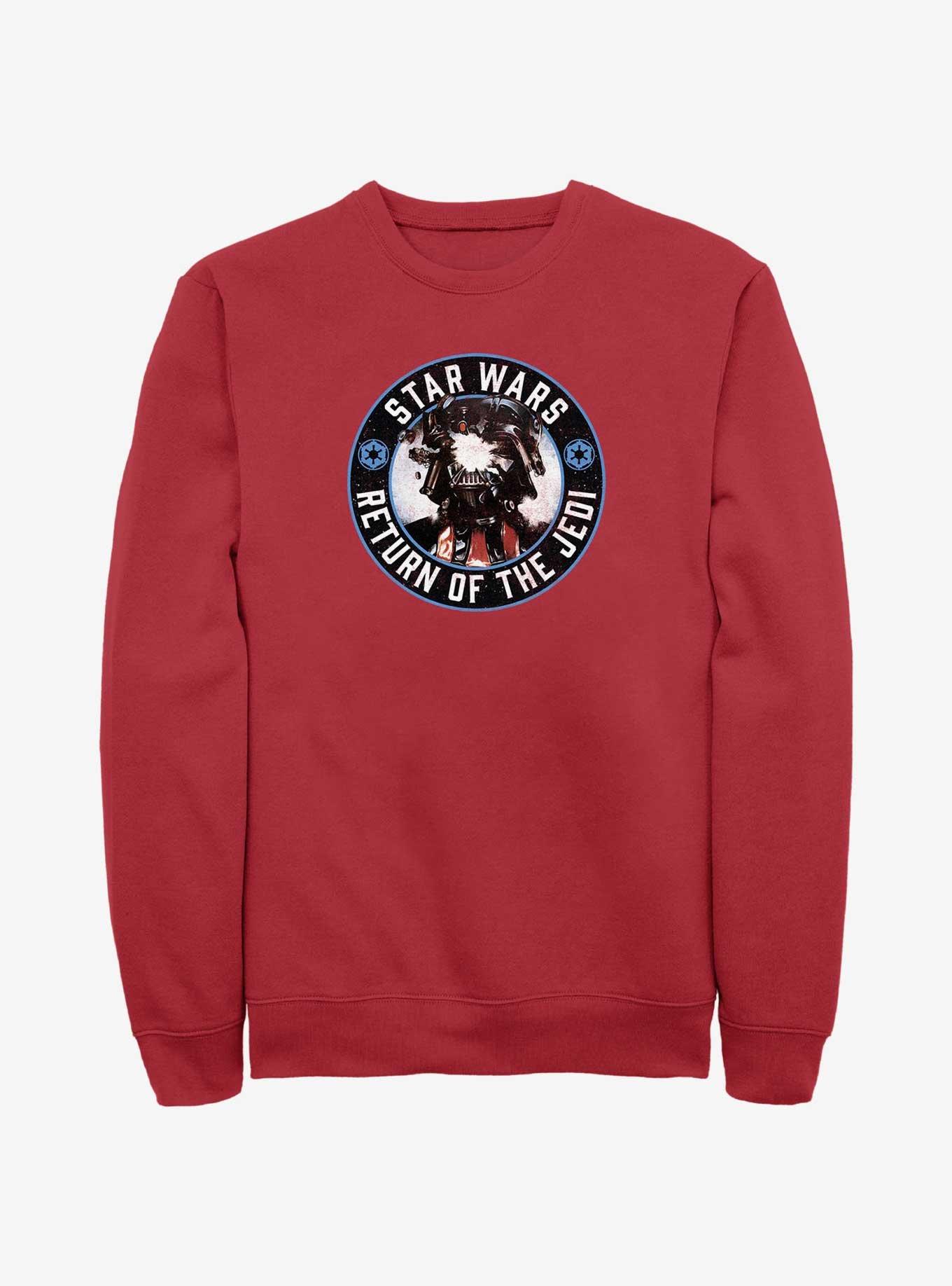 Star Wars Return of the Jedi 40th Anniversary Darth Vader Badge Sweatshirt, , hi-res
