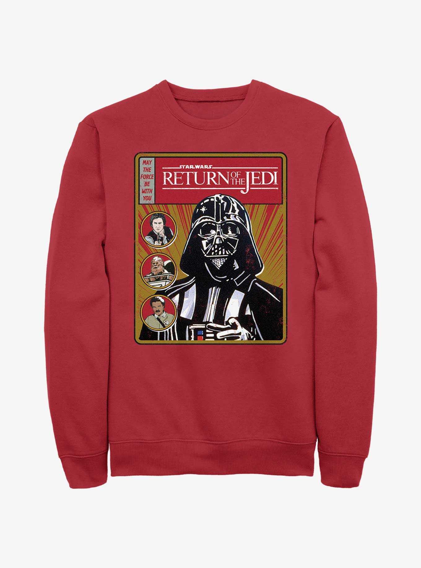 Star Wars Return of the Jedi 40th Anniversary Darth Vader Cover Sweatshirt, , hi-res