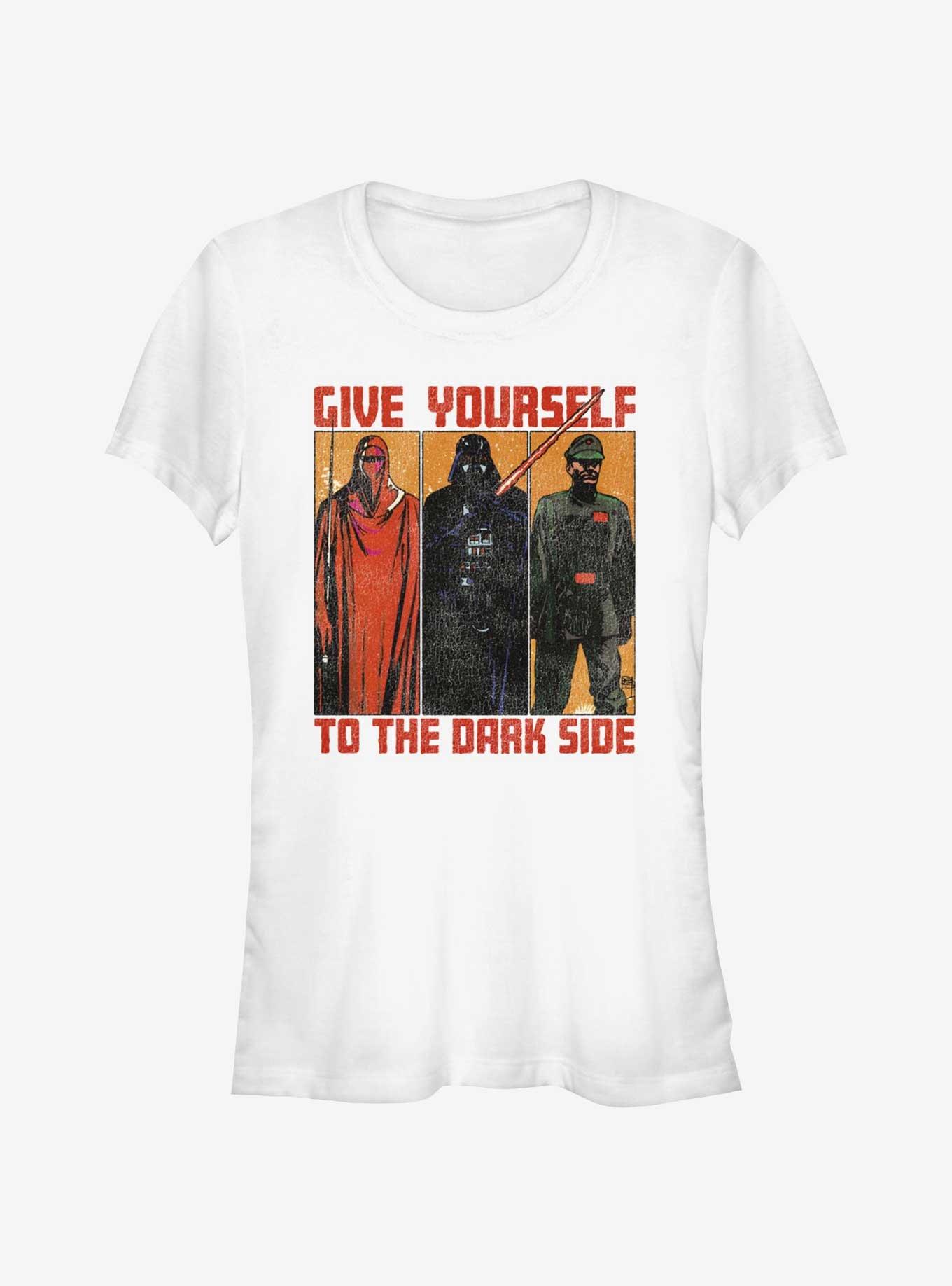 Star Wars Return of the Jedi 40th Anniversary Give Yourself To The Dark Side Girls T-Shirt, , hi-res