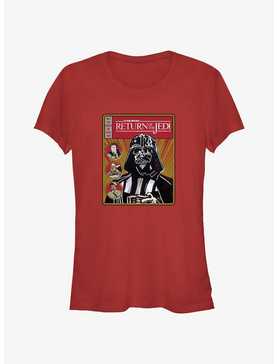 Star Wars Return of the Jedi 40th Anniversary Darth Vader Cover Girls T-Shirt, , hi-res