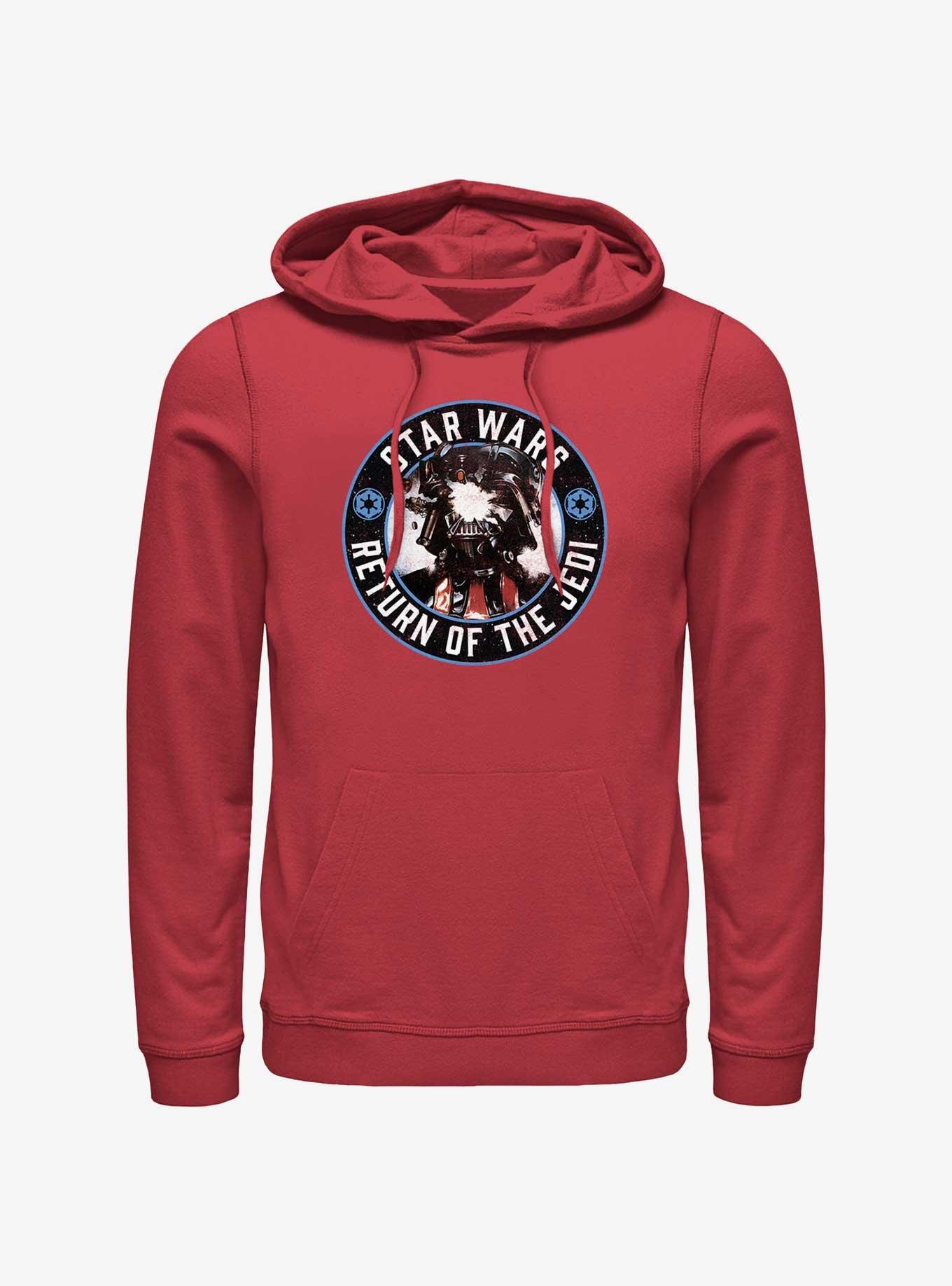 Star Wars Return of the Jedi 40th Anniversary Darth Vader Badge Hoodie, , hi-res