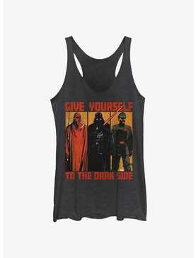 Star Wars Return of the Jedi 40th Anniversary Give Yourself To The Dark Side Girls Tank, , hi-res