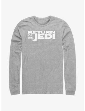 Plus Size Star Wars Return of the Jedi 40th Anniversary Logo Long-Sleeve T-Shirt, , hi-res