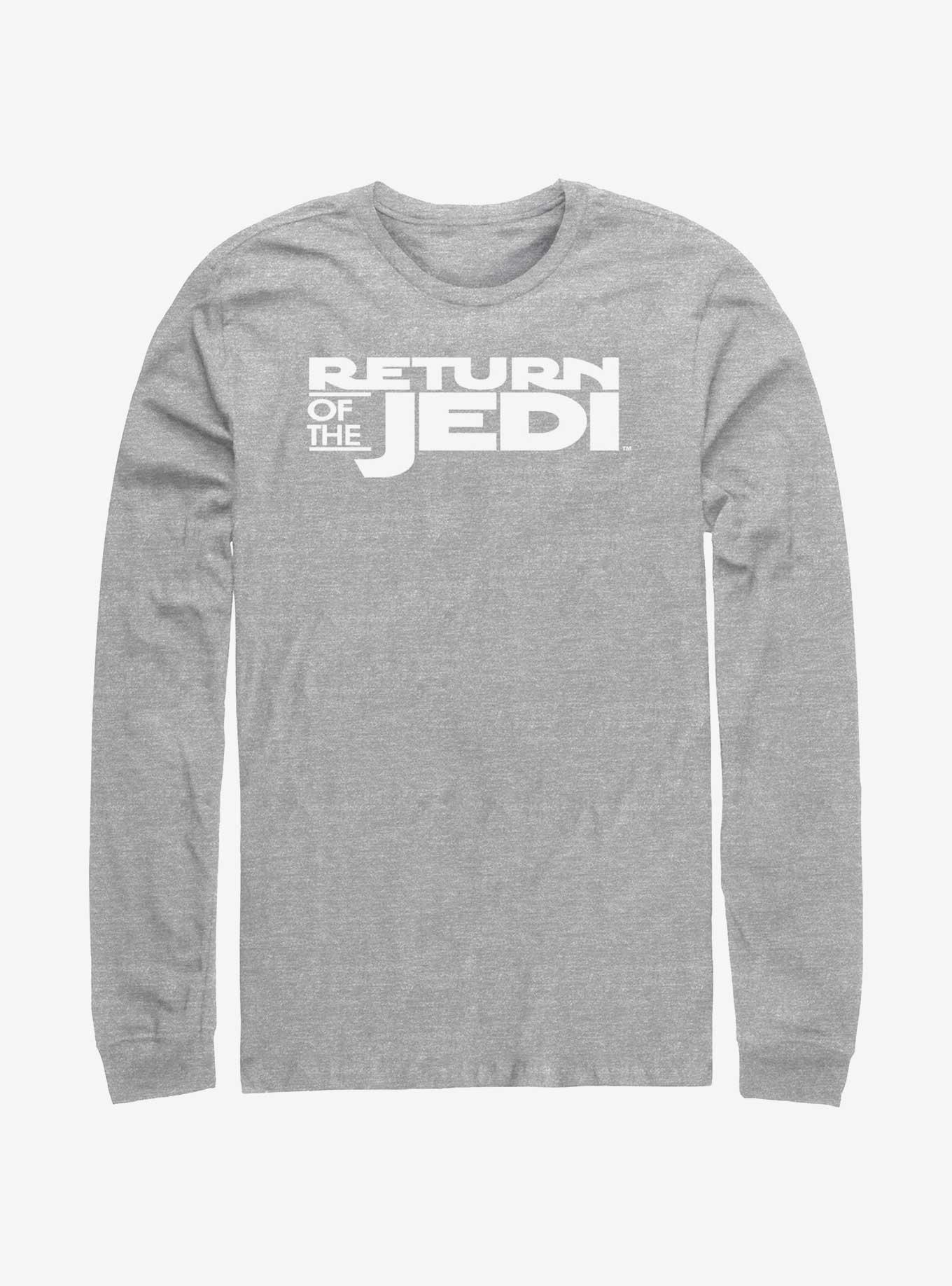 Star Wars Return of the Jedi 40th Anniversary Logo Long-Sleeve T-Shirt, ATH HTR, hi-res