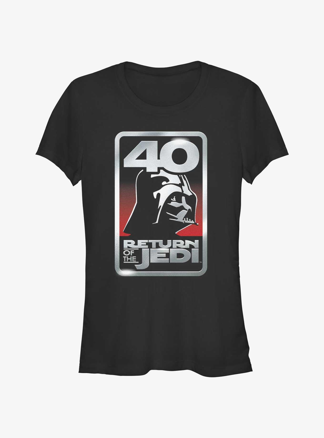 Star Wars Return of the Jedi 40th Anniversary Logo Girls T-Shirt, , hi-res