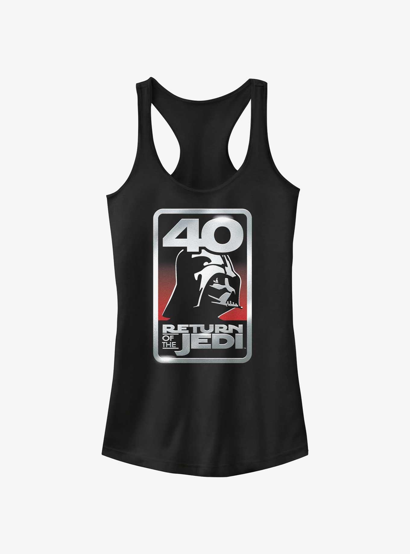 Star Wars Return of the Jedi 40th Anniversary Logo Girls Tank, , hi-res