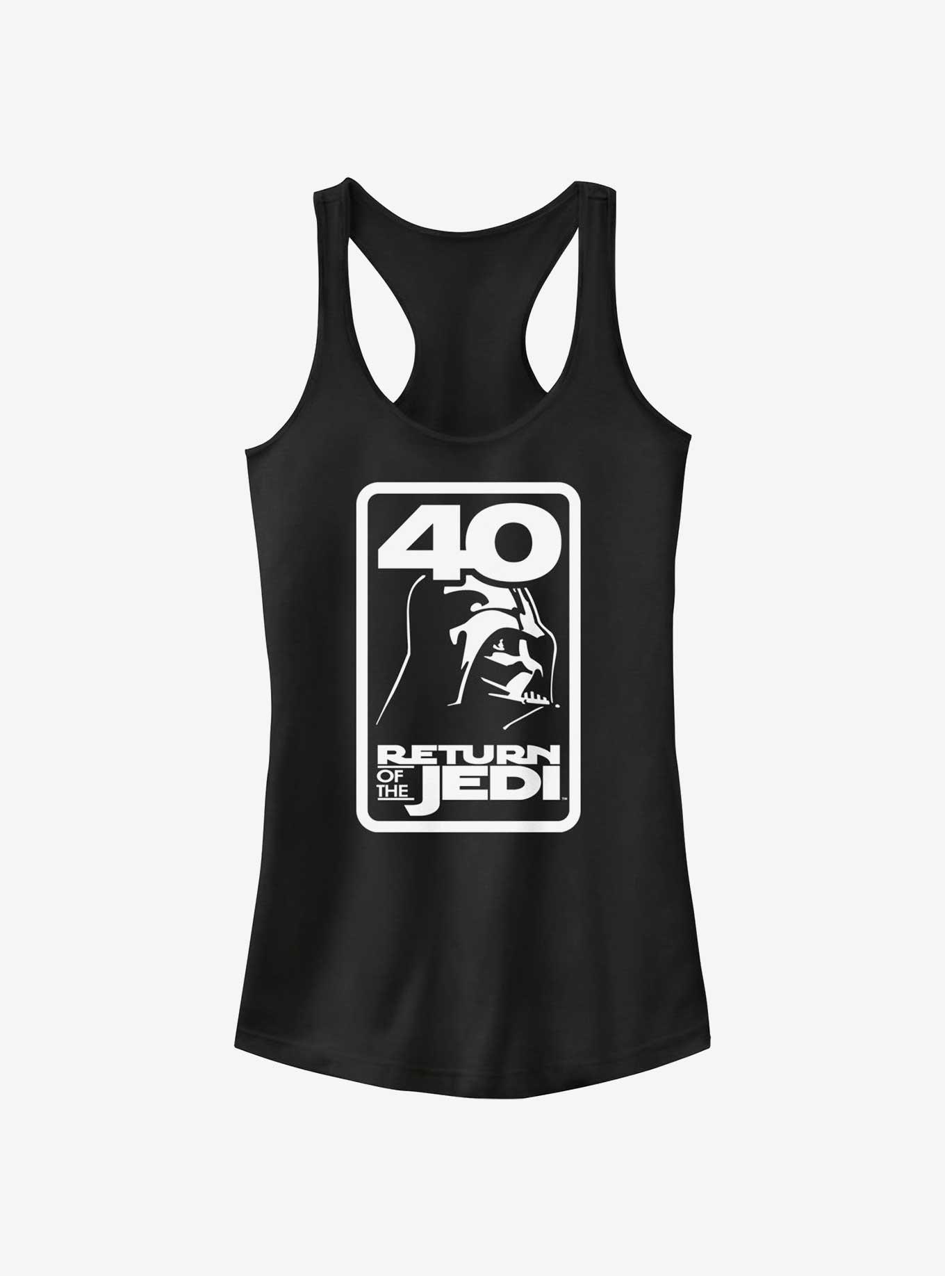 Star Wars Return of the Jedi 40th Anniversary Vader Badge Girls Tank, , hi-res