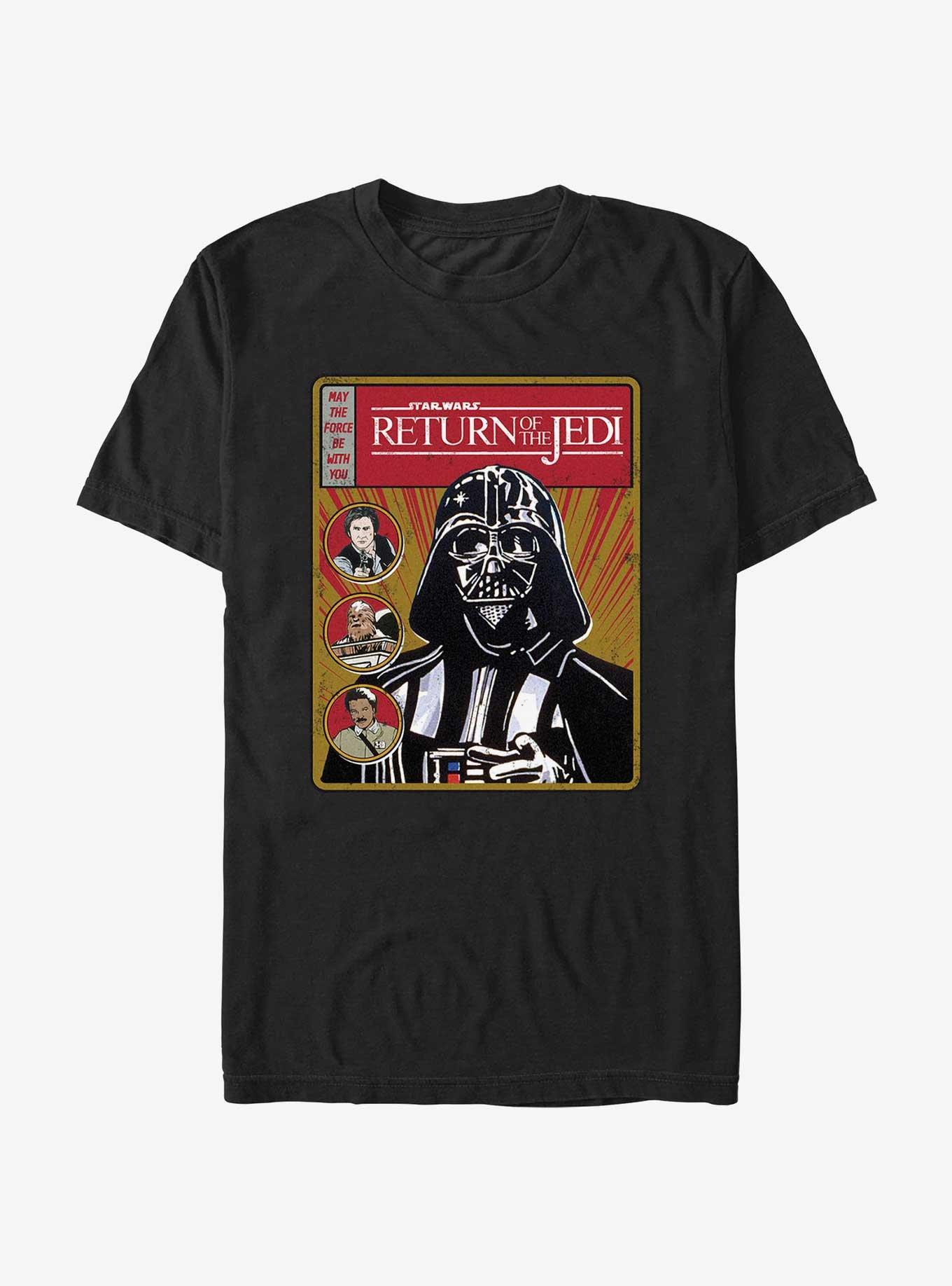 Star Wars Return of the Jedi 40th Anniversary Darth Vader Cover T-Shirt