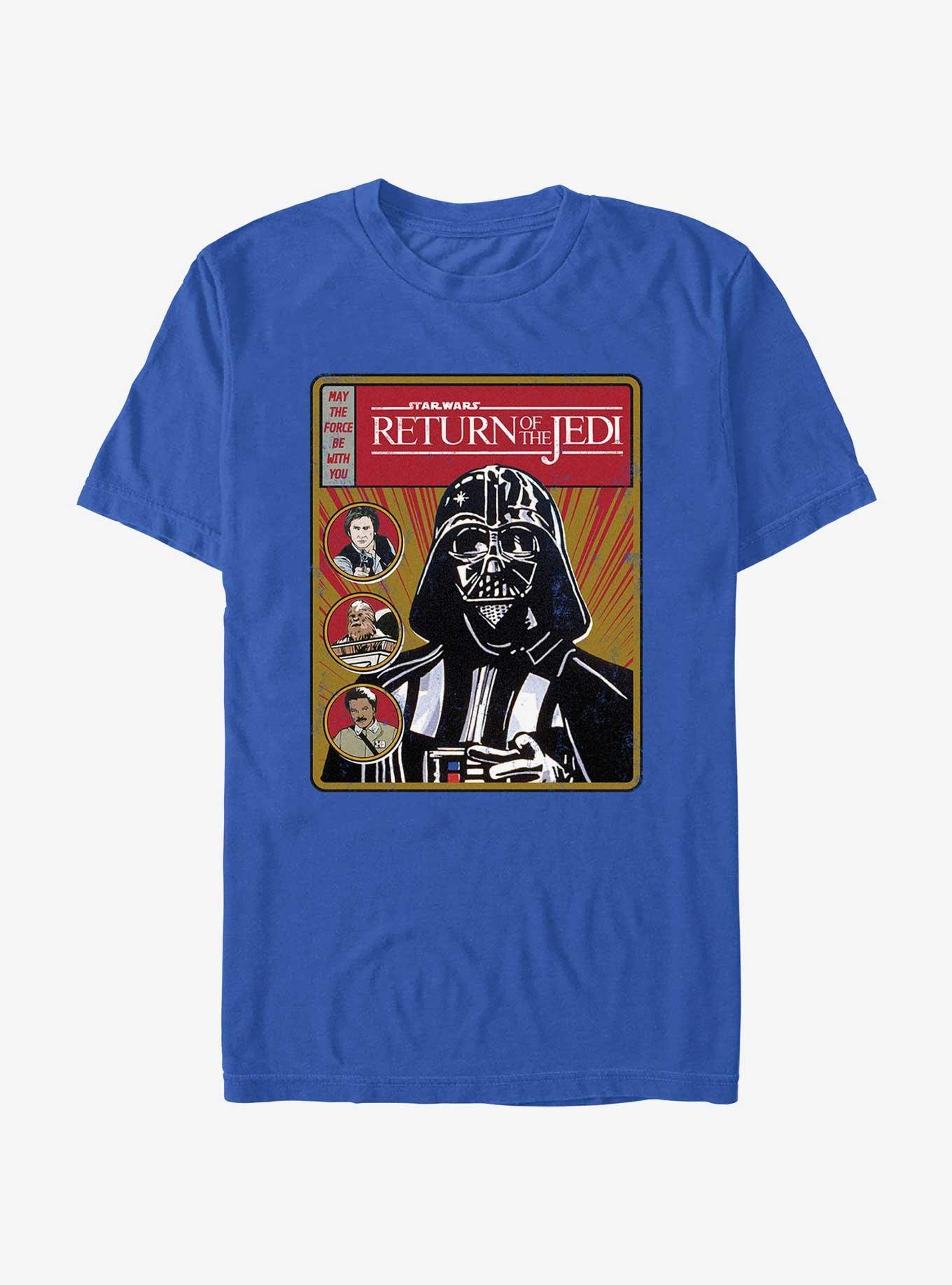 Star Wars Return of the Jedi 40th Anniversary Darth Vader Cover T-Shirt, , hi-res