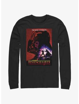 Plus Size Star Wars Revenge of the Jedi 40th Anniversary The Saga Continues Long-Sleeve T-Shirt, , hi-res