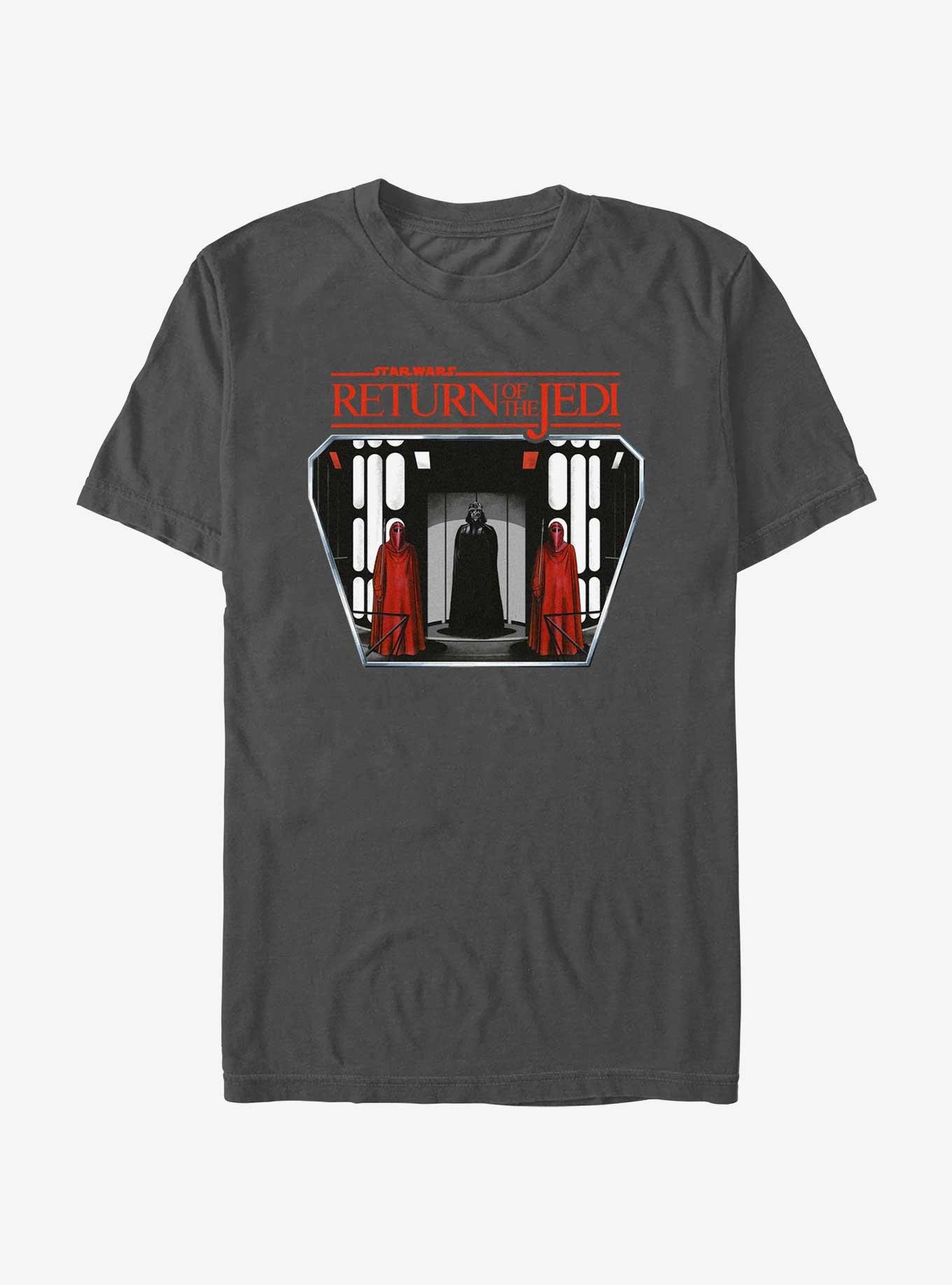 Star Wars Return of the Jedi 40th Anniversary Darth Vader and Royal Guards T-Shirt