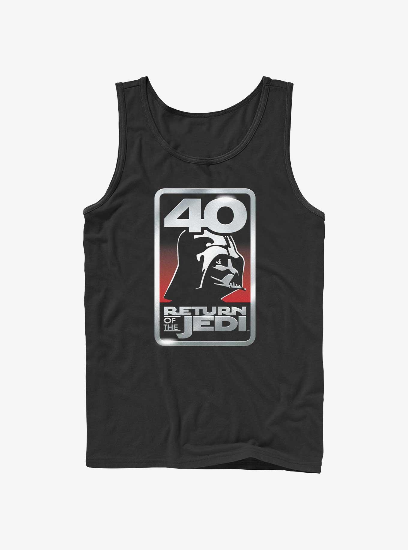 Star Wars Return of the Jedi 40th Anniversary Logo Tank, , hi-res