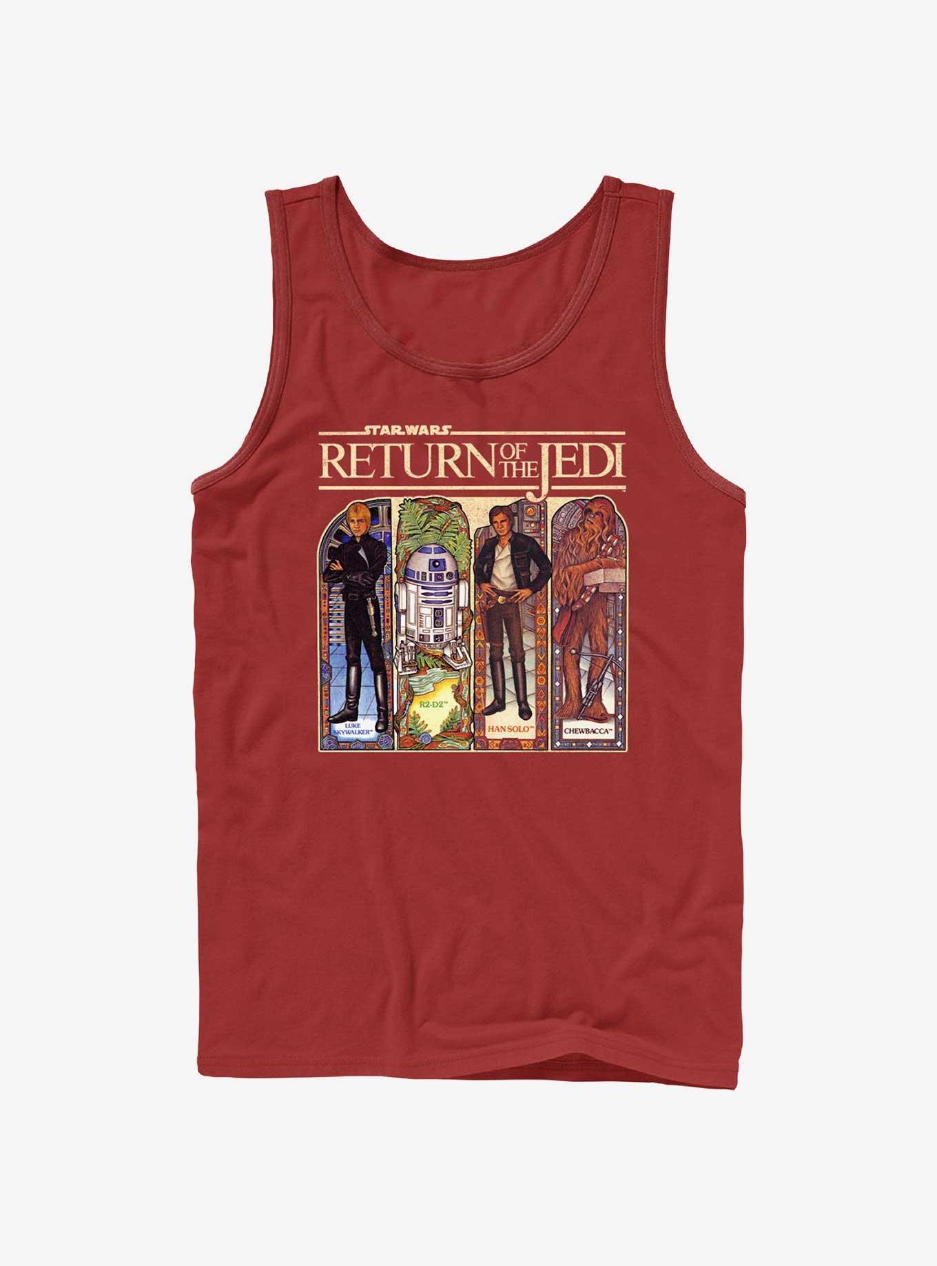 Star Wars Return of the Jedi 40th Anniversary Stained Glass Lineup Tank, , hi-res