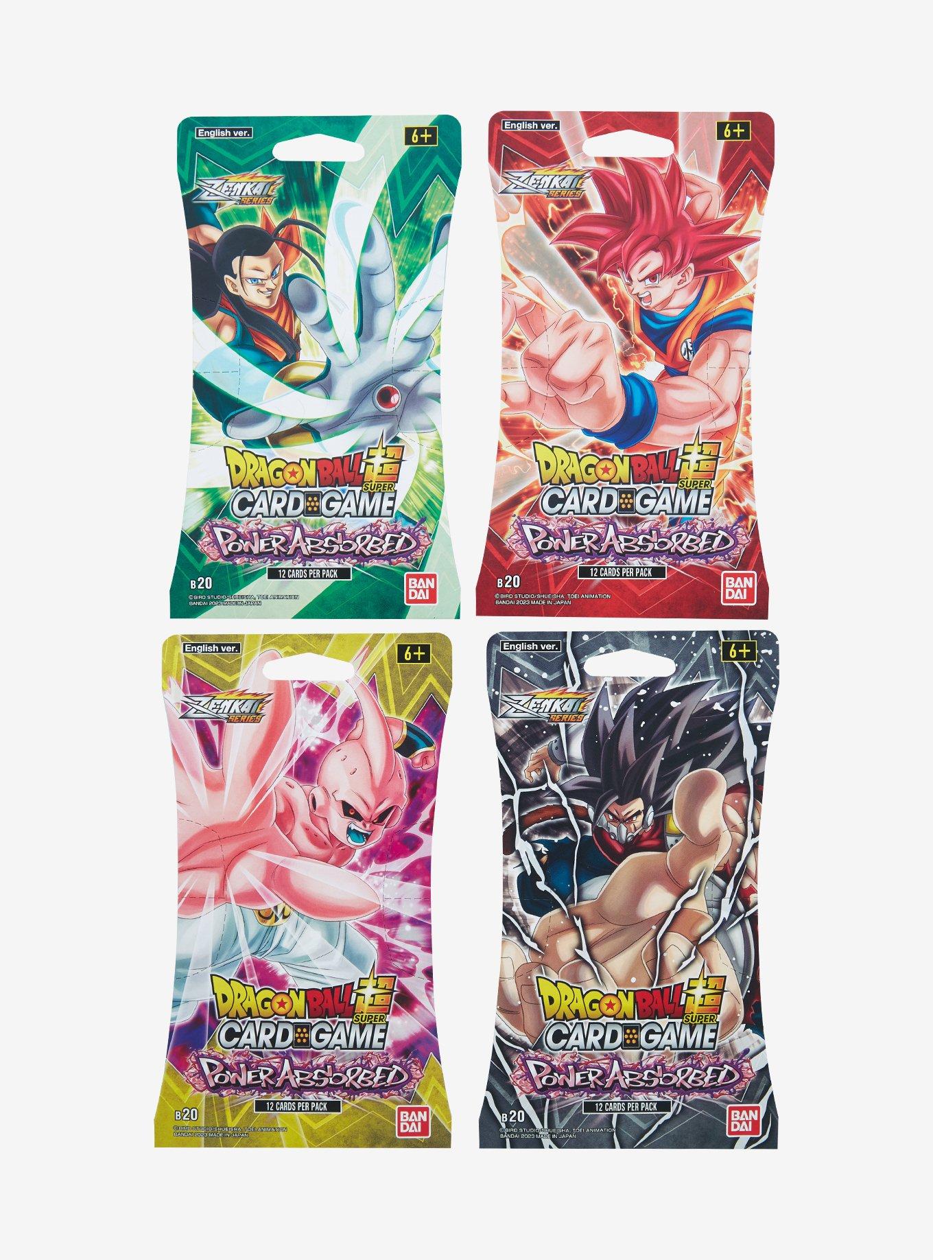 Dragon Ball Super Card Game Power Absorbed Booster Pack Hot Topic