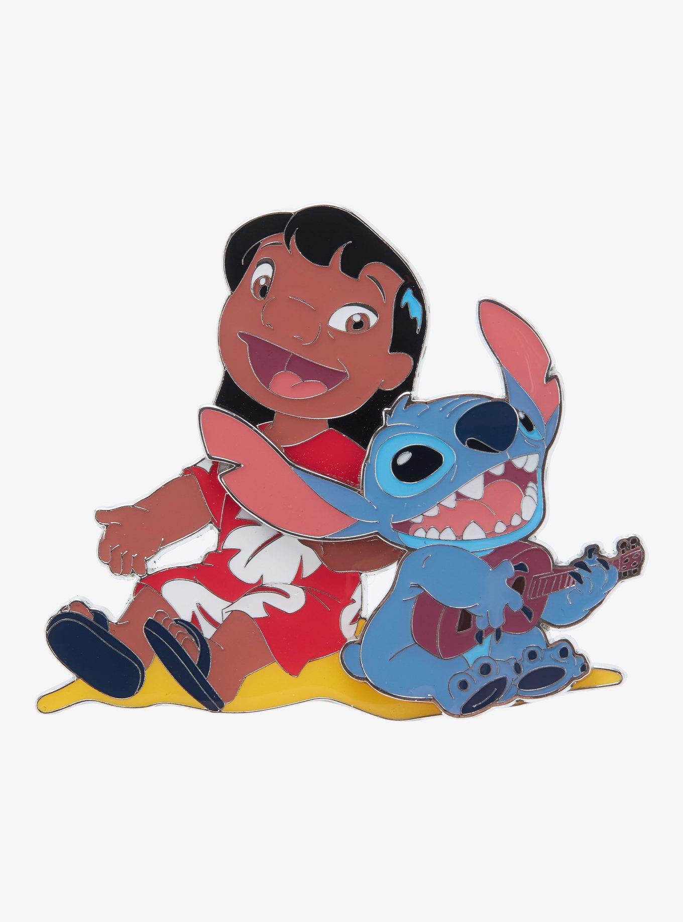 Ukulele Happy Music Lilo and Stitch Disney Cartoon Wall Sticker