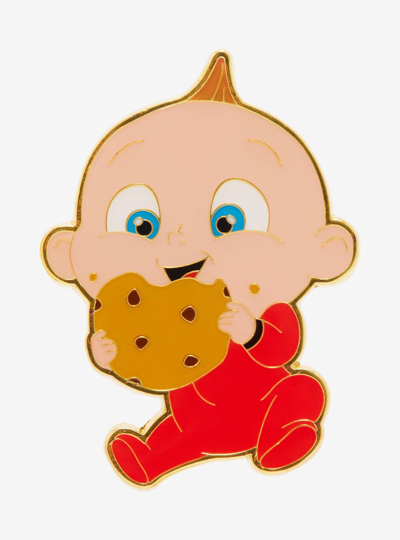 Loungefly Disney Pixar The Incredibles JackJack Cookie Enamel Pin