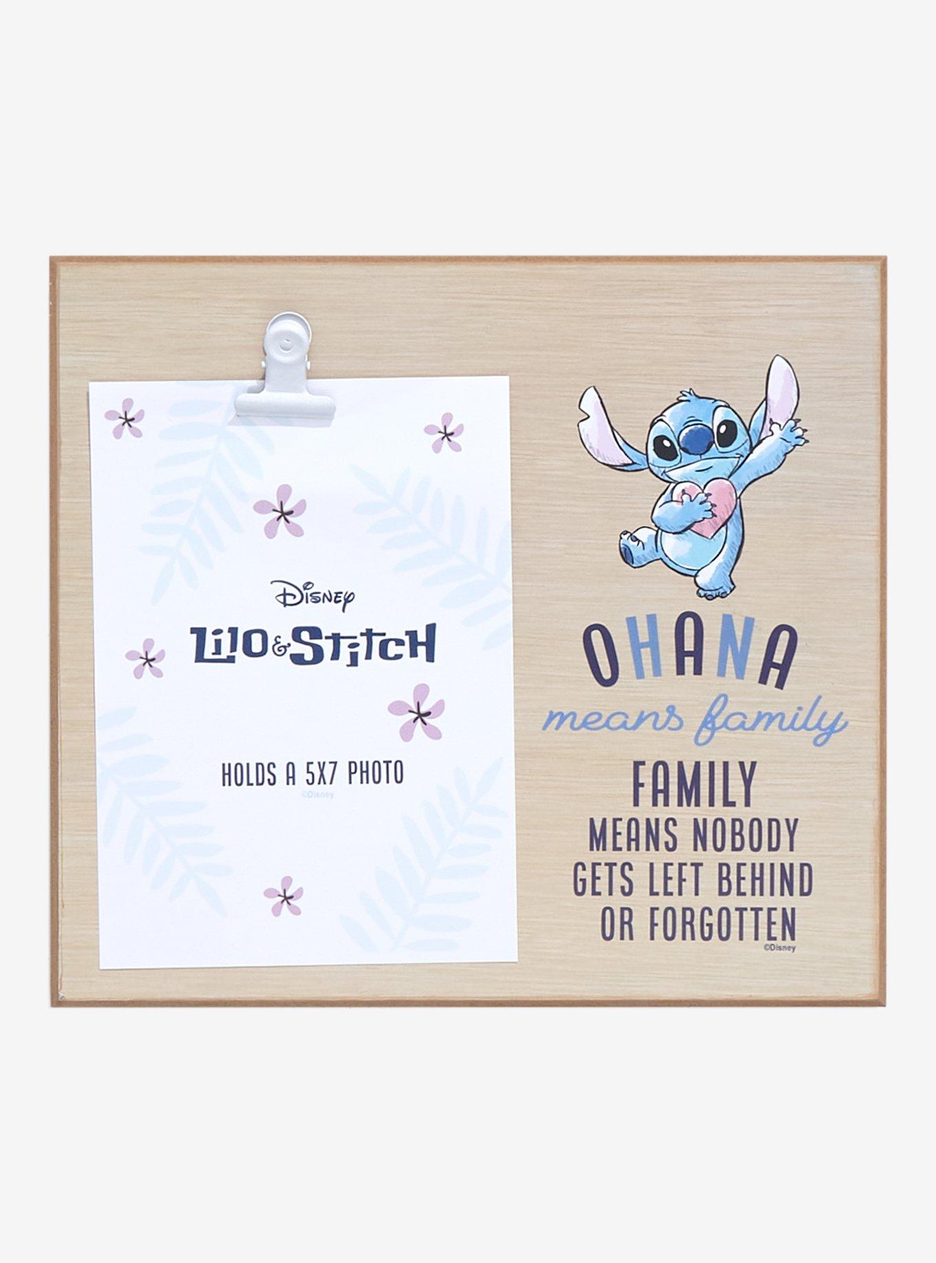 Disney Lilo & Stitch Ohana Photo Display Wall Art, , hi-res