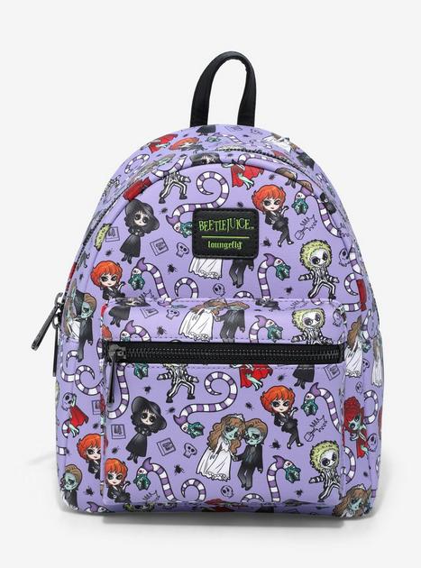 Loungefly Beetlejuice Chibi Characters Mini Backpack | Hot Topic