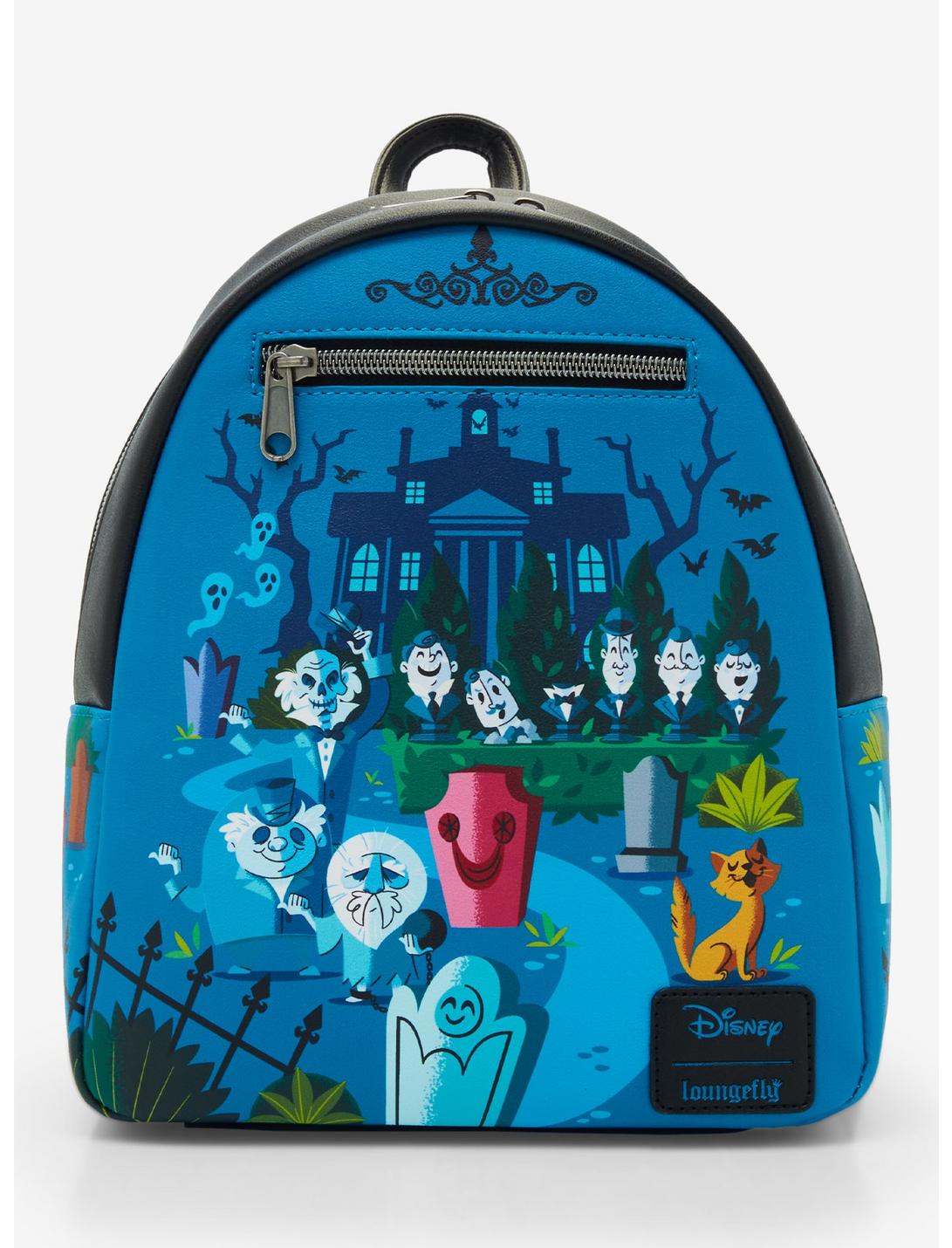 Loungefly Disney The Haunted Mansion Cartoon Artwork Mini Backpack