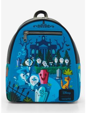 Loungefly Disney The Haunted Mansion Cartoon Artwork Mini Backpack, , hi-res