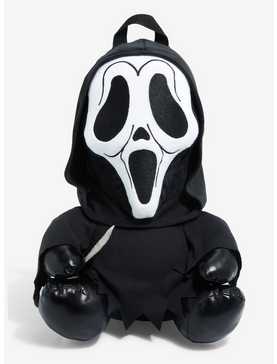 Scream Ghost Face Plush Backpack, , hi-res
