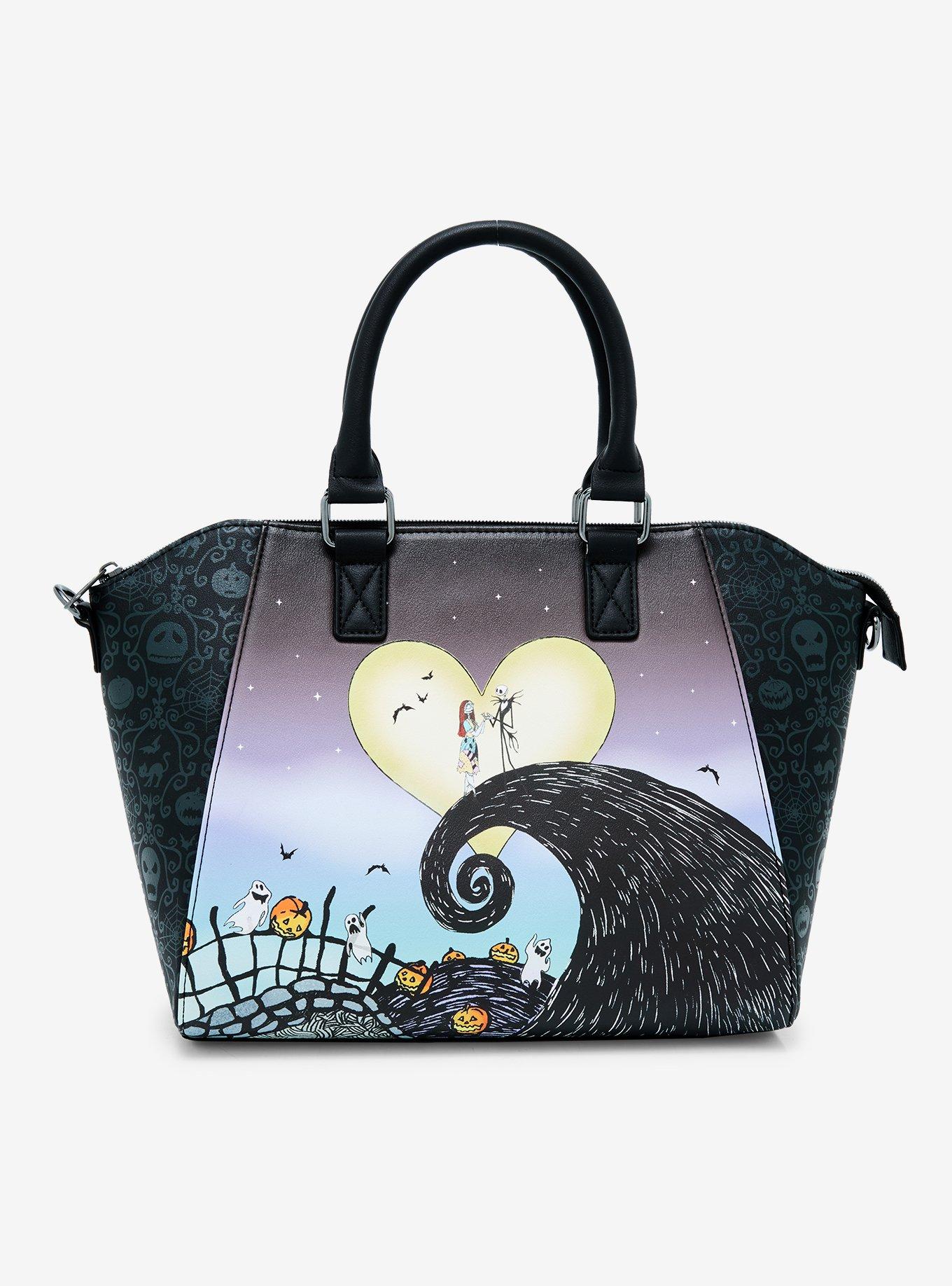 The Nightmare Before Christmas Jack Sally Moon Satchel Bag