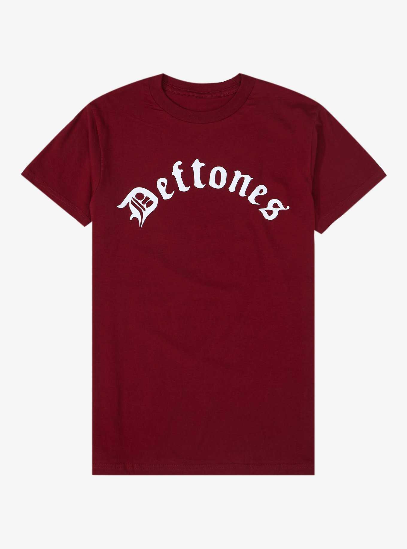 Deftones Text Logo T-Shirt, , hi-res